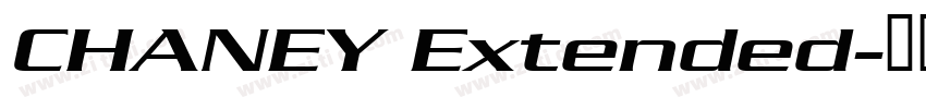 CHANEY Extended字体转换